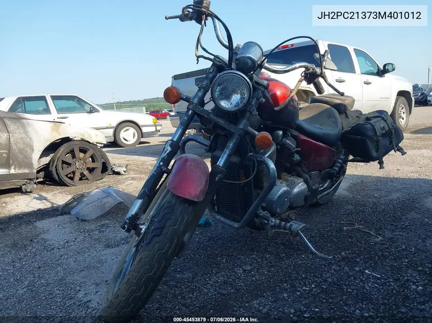 2003 Honda Vt600 Cd VIN: JH2PC21373M401012 Lot: 45453879