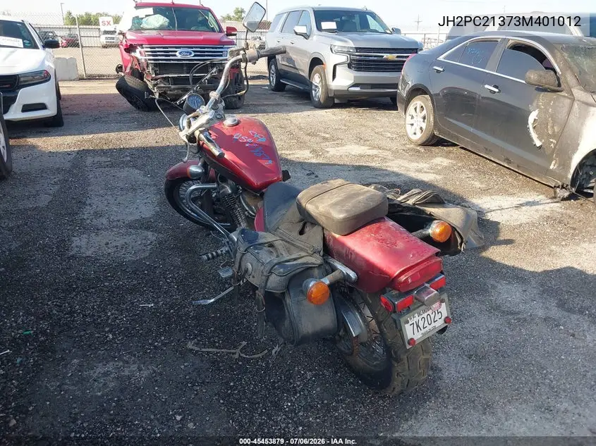 2003 Honda Vt600 Cd VIN: JH2PC21373M401012 Lot: 45453879