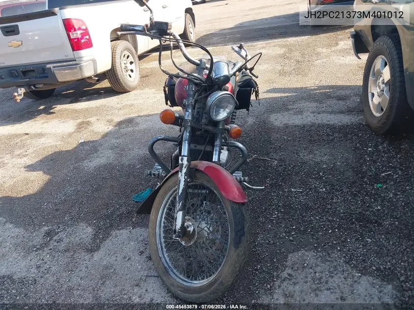 2003 Honda Vt600 Cd VIN: JH2PC21373M401012 Lot: 45453879
