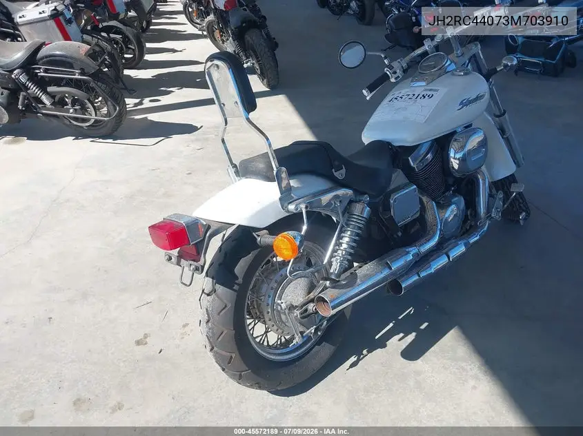 2003 Honda Vt750 Dc VIN: JH2RC44073M703910 Lot: 45572189