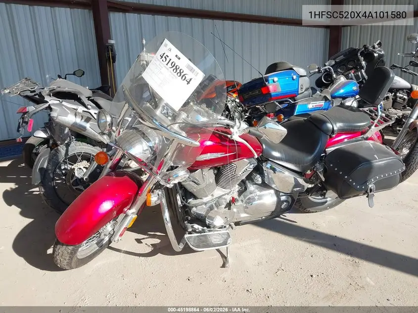 2004 Honda Vt1300 S VIN: 1HFSC520X4A101580 Lot: 45198864
