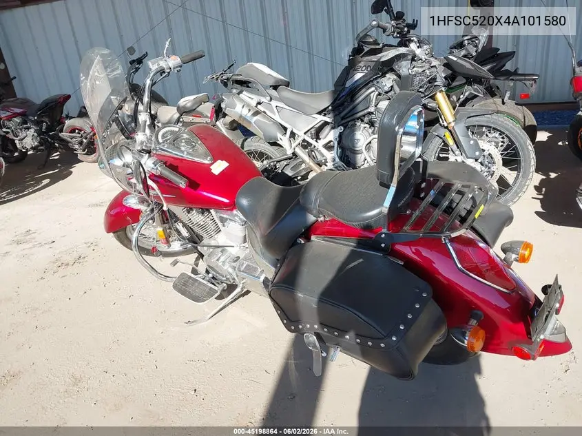 2004 Honda Vt1300 S VIN: 1HFSC520X4A101580 Lot: 45198864