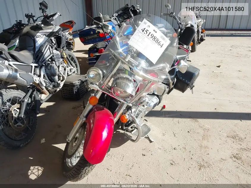 2004 Honda Vt1300 S VIN: 1HFSC520X4A101580 Lot: 45198864