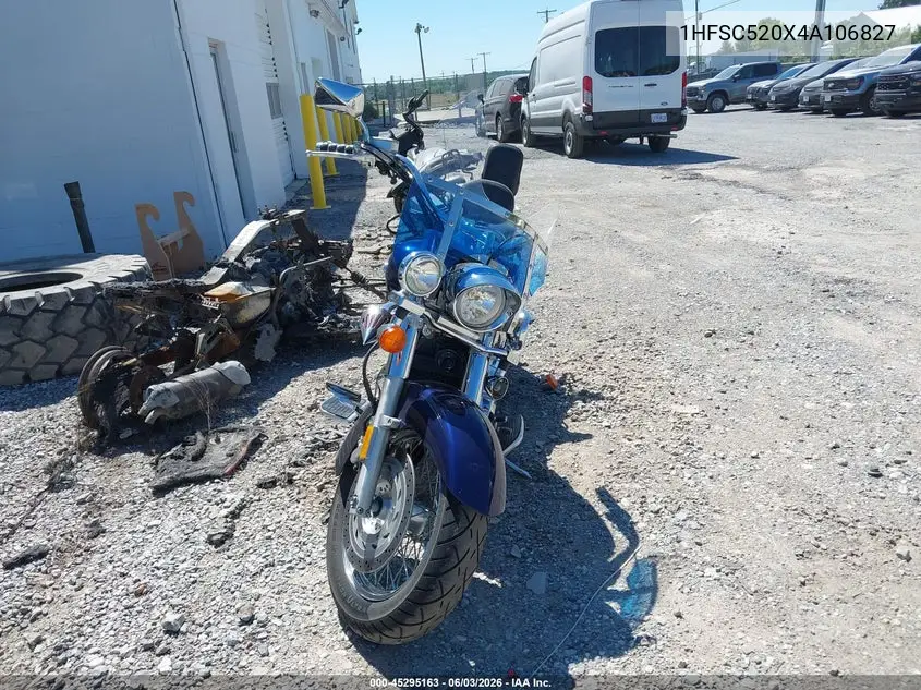 2004 Honda Vt1300 S VIN: 1HFSC520X4A106827 Lot: 45295163