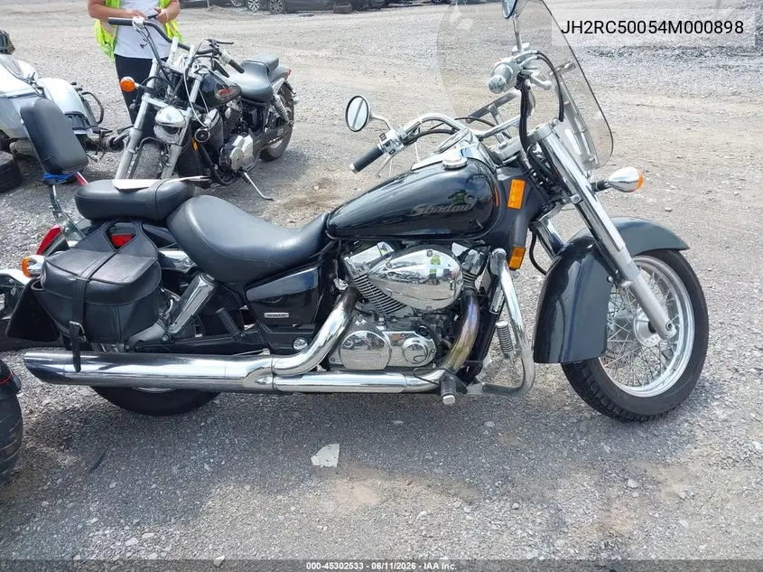 2004 Honda Vt750 C VIN: JH2RC50054M000898 Lot: 45302533