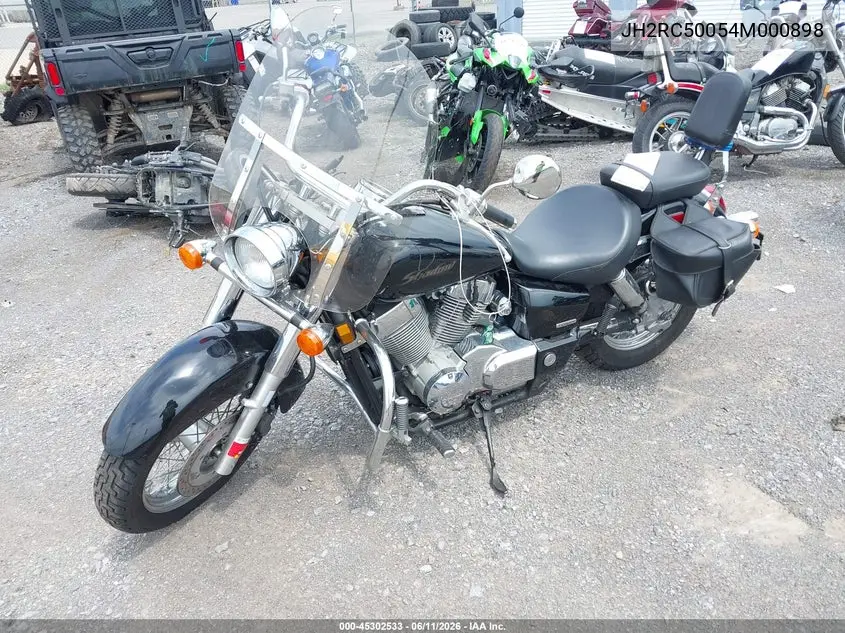 2004 Honda Vt750 C VIN: JH2RC50054M000898 Lot: 45302533