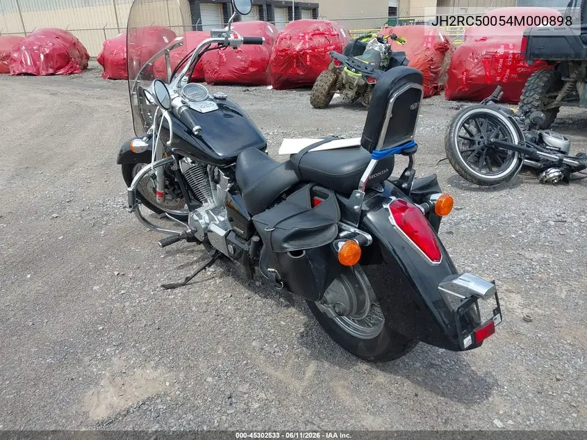 2004 Honda Vt750 C VIN: JH2RC50054M000898 Lot: 45302533