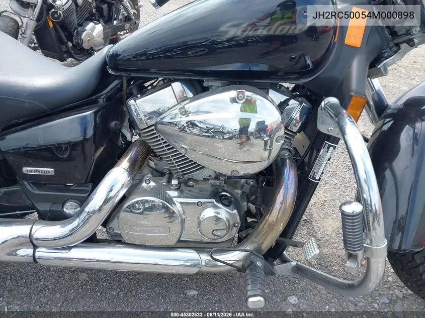2004 Honda Vt750 C VIN: JH2RC50054M000898 Lot: 45302533