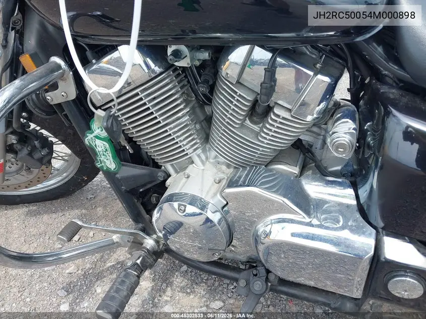 2004 Honda Vt750 C VIN: JH2RC50054M000898 Lot: 45302533