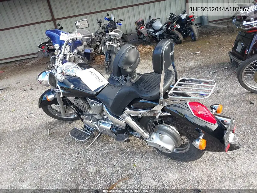 2004 Honda Vt1300 S VIN: 1HFSC52044A107567 Lot: 45371653