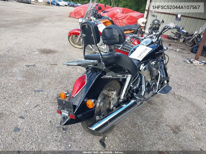 2004 Honda Vt1300 S VIN: 1HFSC52044A107567 Lot: 45371653
