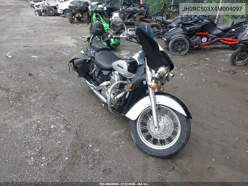 2004 Honda Vt750 Ca VIN: JH2RC503X4M004097 Lot: 45549906