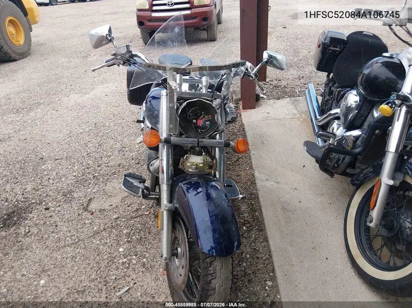 2004 Honda Vt1300 S VIN: 1HFSC52084A106745 Lot: 45559988
