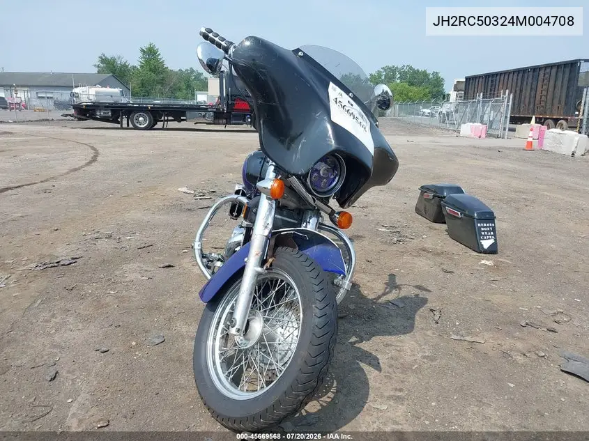 2004 Honda Vt750 Ca VIN: JH2RC50324M004708 Lot: 45669568