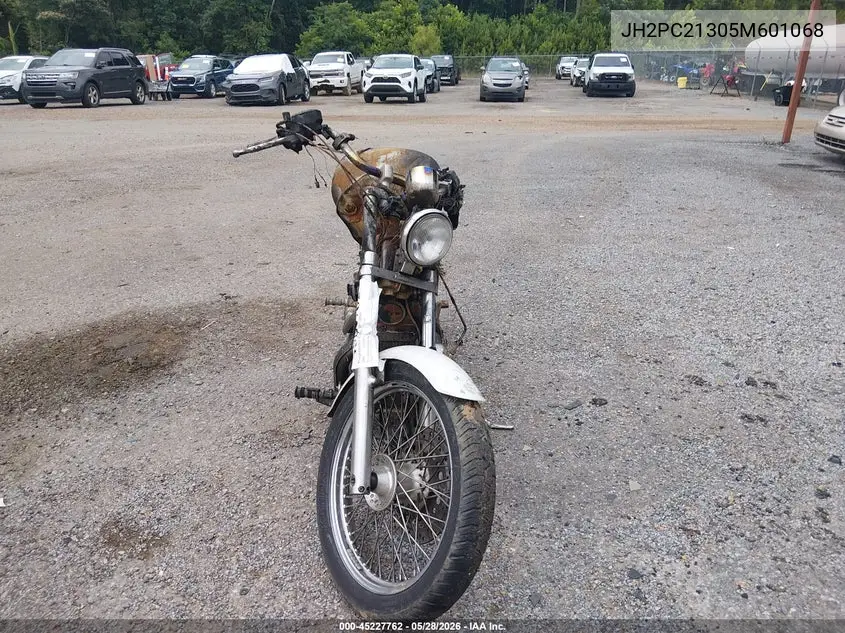 2005 Honda Vt600 Cd VIN: JH2PC21305M601068 Lot: 45227762