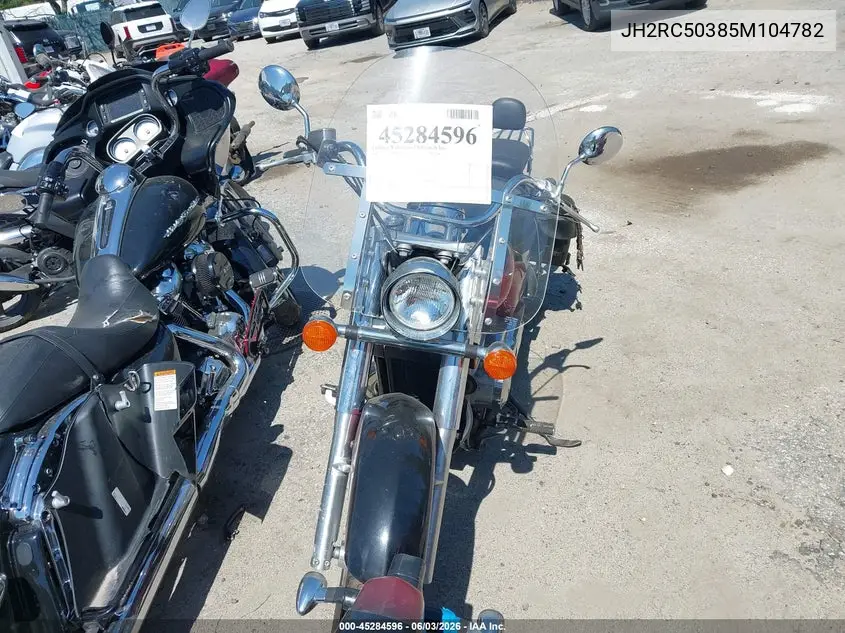 2005 Honda Vt750 Ca VIN: JH2RC50385M104782 Lot: 45284596