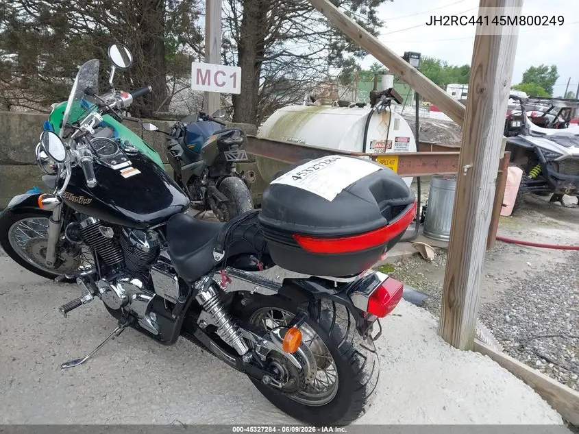 2005 Honda Vt750 Dc VIN: JH2RC44145M800249 Lot: 45327284