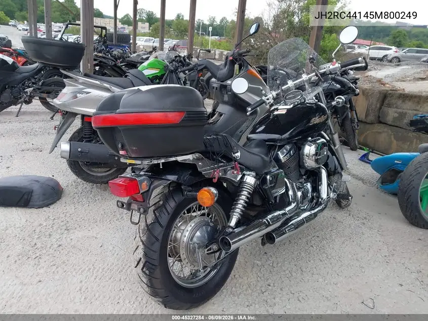 2005 Honda Vt750 Dc VIN: JH2RC44145M800249 Lot: 45327284