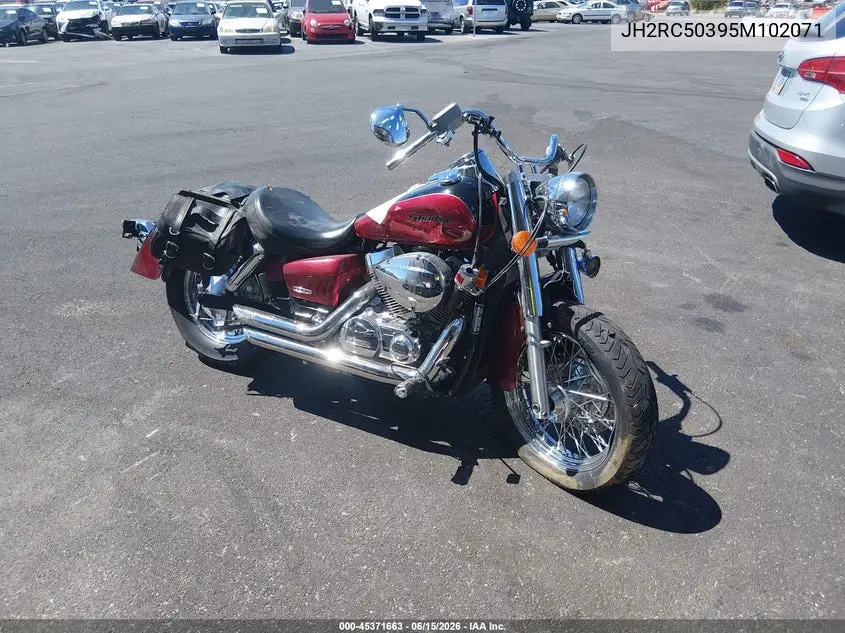 2005 Honda Vt750 Ca VIN: JH2RC50395M102071 Lot: 45371663