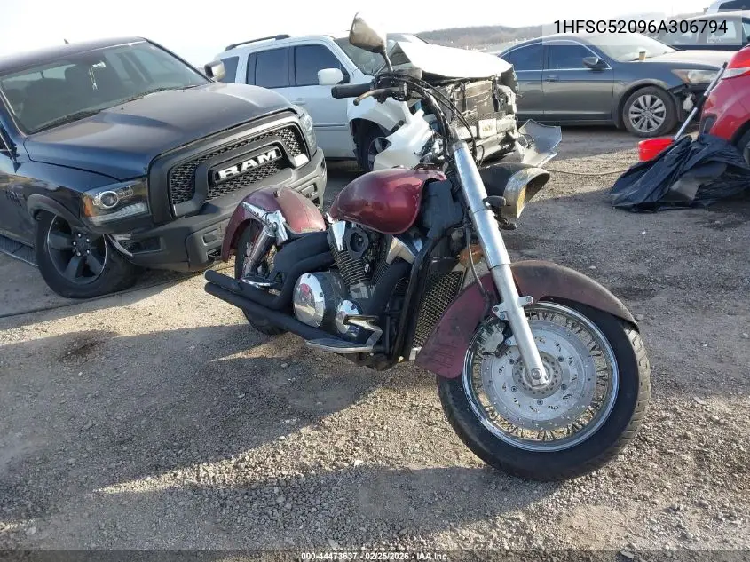 2006 Honda Vt1300 S VIN: 1HFSC52096A306794 Lot: 44473637