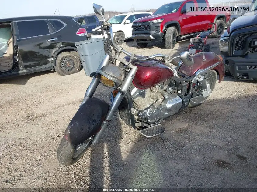 2006 Honda Vt1300 S VIN: 1HFSC52096A306794 Lot: 44473637