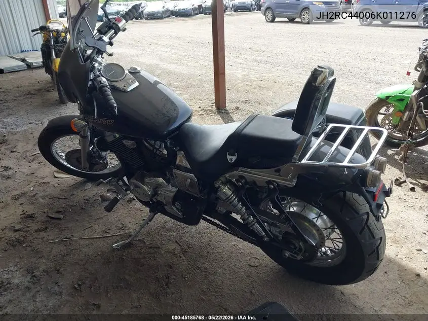 2006 Honda Vt750 C VIN: JH2RC44006K011276 Lot: 45185768