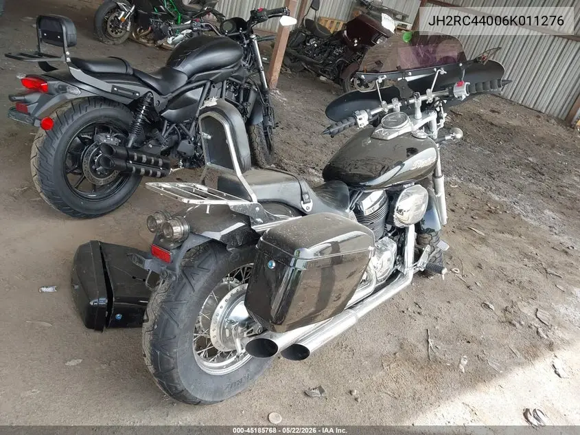 2006 Honda Vt750 C VIN: JH2RC44006K011276 Lot: 45185768