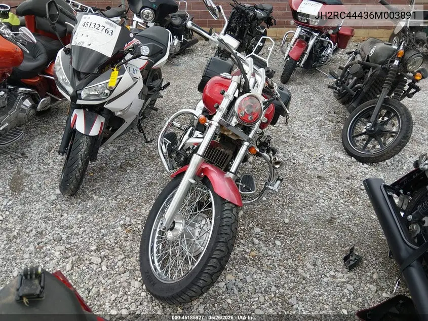 2006 Honda Vt750 Cda VIN: JH2RC44436M003891 Lot: 45185927