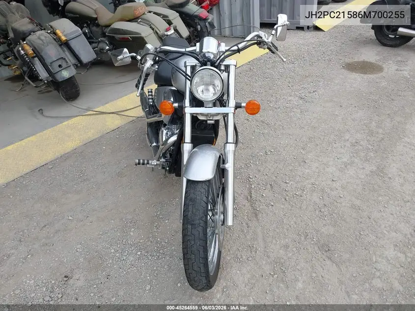 2006 Honda Vt600 Cd VIN: JH2PC21586M700255 Lot: 45264559