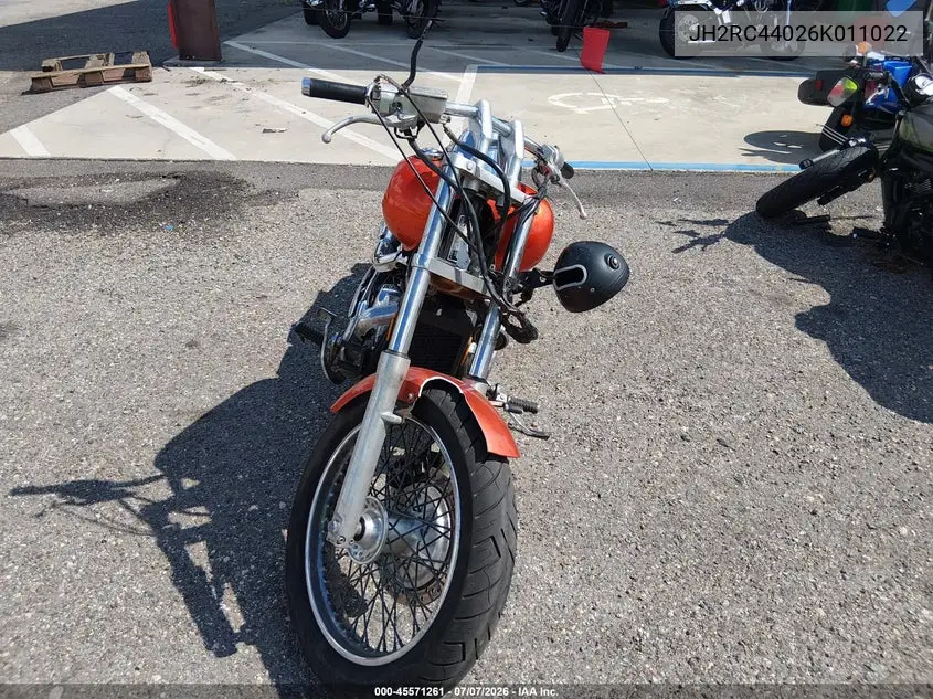 2006 Honda Vt750 C VIN: JH2RC44026K011022 Lot: 45571261
