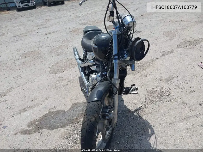 2007 Honda Vt1100 C VIN: 1HFSC18007A100779 Lot: 44714379