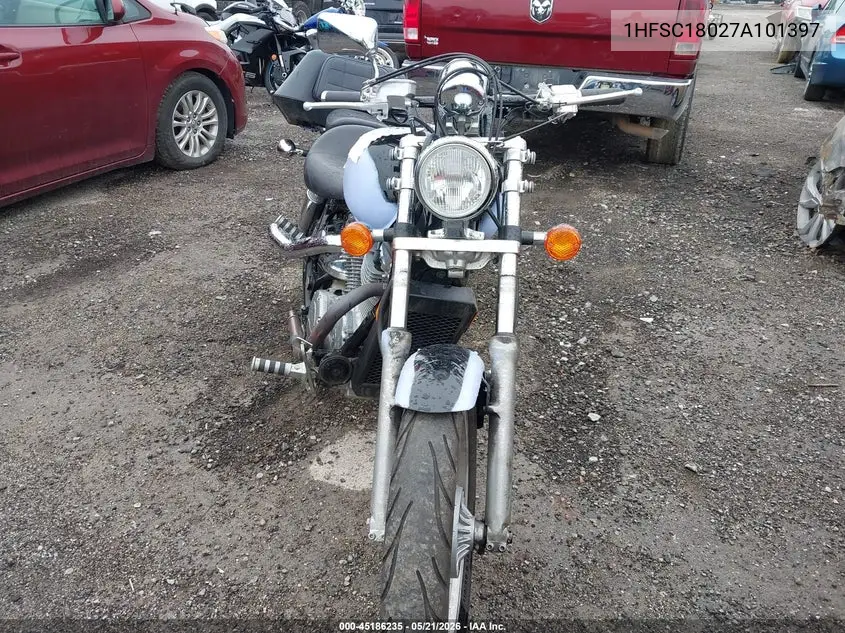 2007 Honda Vt1100 C VIN: 1HFSC18027A101397 Lot: 45186235