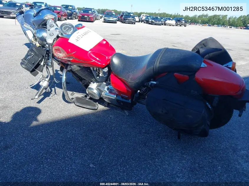 2007 Honda Vt750 C2F VIN: JH2RC53467M001285 Lot: 45244801