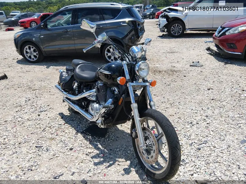 2007 Honda Vt1100 C VIN: 1HFSC18077A103601 Lot: 45471264
