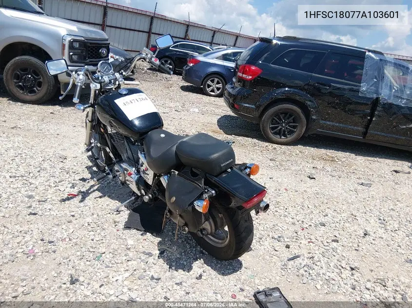 2007 Honda Vt1100 C VIN: 1HFSC18077A103601 Lot: 45471264