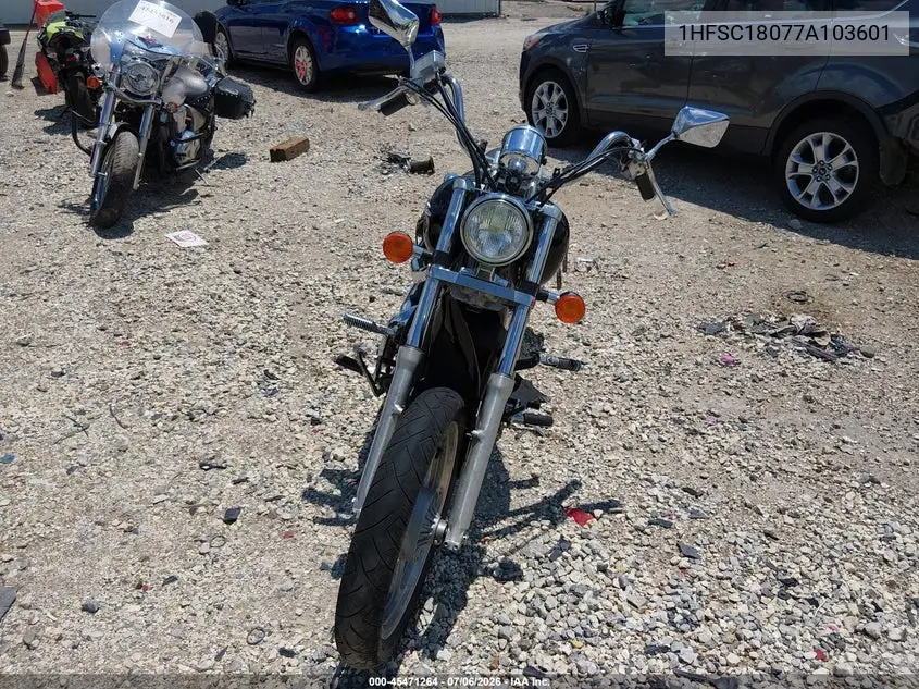 2007 Honda Vt1100 C VIN: 1HFSC18077A103601 Lot: 45471264