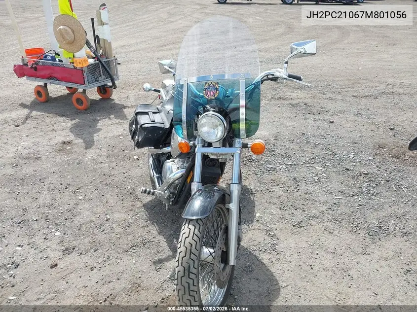 2007 Honda Vt600 C VIN: JH2PC21067M801056 Lot: 45535355