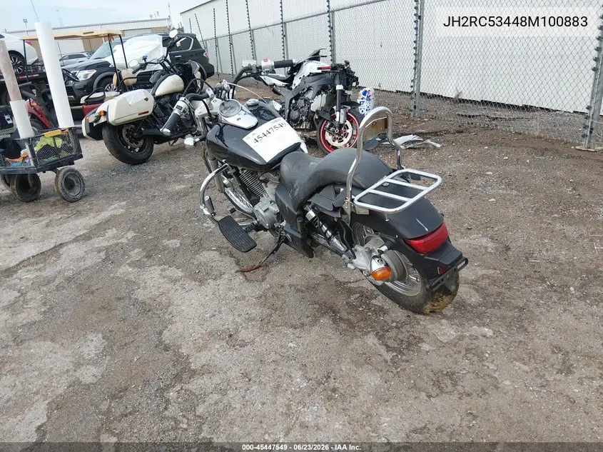 2008 Honda Vt750 C2F VIN: JH2RC53448M100883 Lot: 45447549