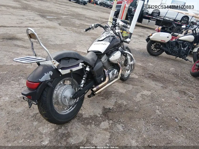 2008 Honda Vt750 C2F VIN: JH2RC53448M100883 Lot: 45447549