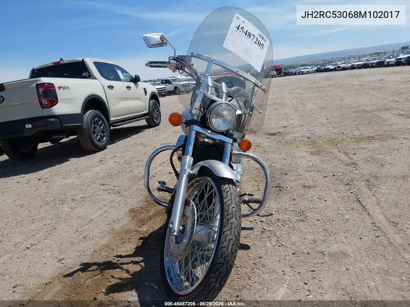 2008 Honda Vt750 C2 VIN: JH2RC53068M102017 Lot: 45487205