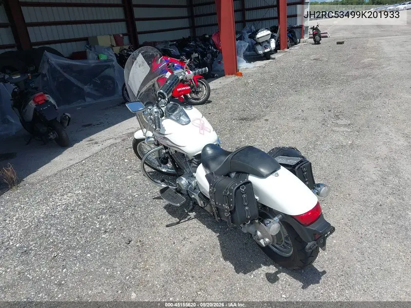 2009 Honda Vt750 C2F VIN: JH2RC53499K201933 Lot: 45155620