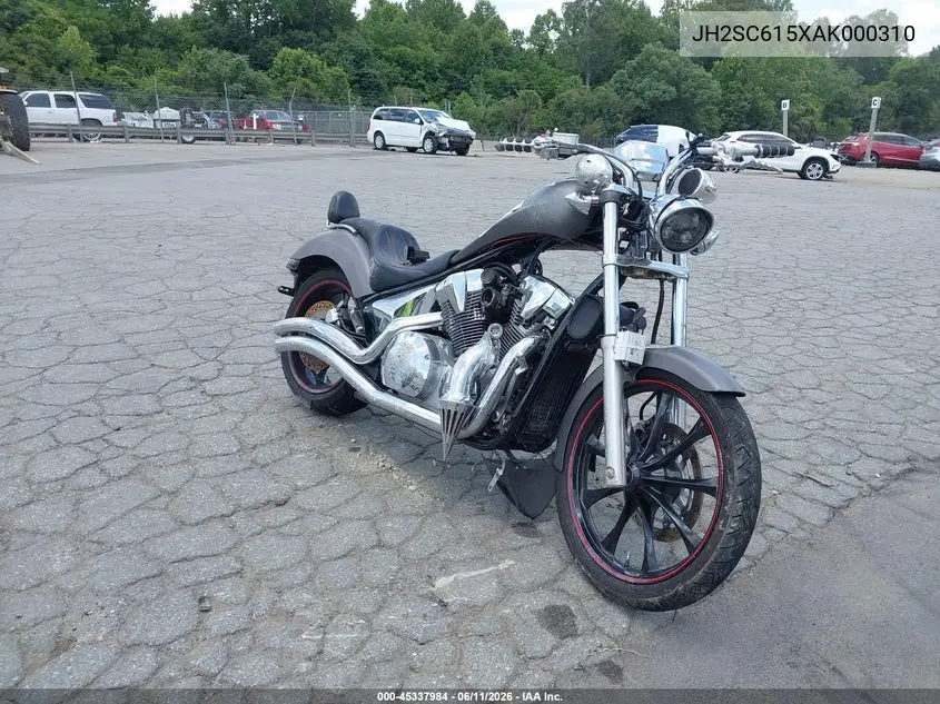 2010 Honda Vt1300 Cx VIN: JH2SC615XAK000310 Lot: 45337984