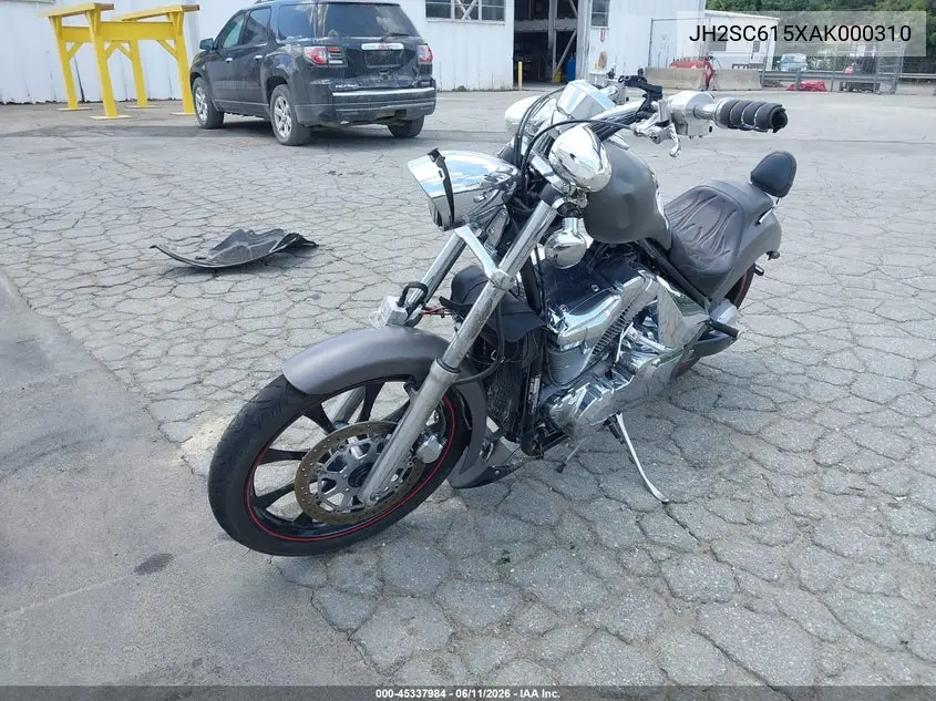 2010 Honda Vt1300 Cx VIN: JH2SC615XAK000310 Lot: 45337984