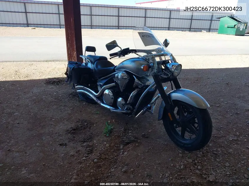 2013 Honda Vt1300 Ct VIN: JH2SC6672DK300423 Lot: 45230198