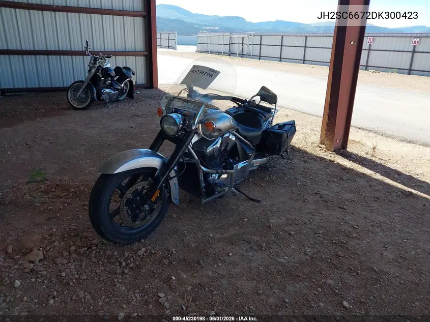 2013 Honda Vt1300 Ct VIN: JH2SC6672DK300423 Lot: 45230198
