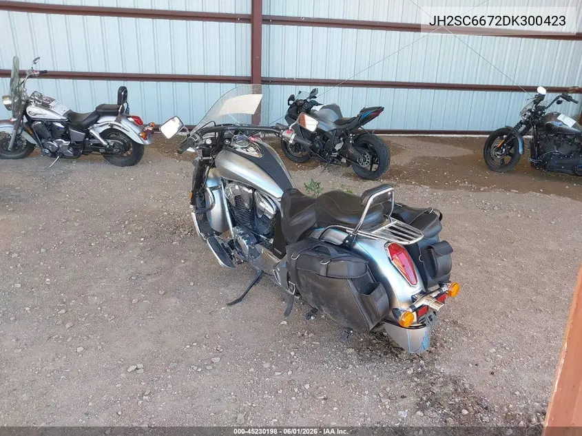 2013 Honda Vt1300 Ct VIN: JH2SC6672DK300423 Lot: 45230198