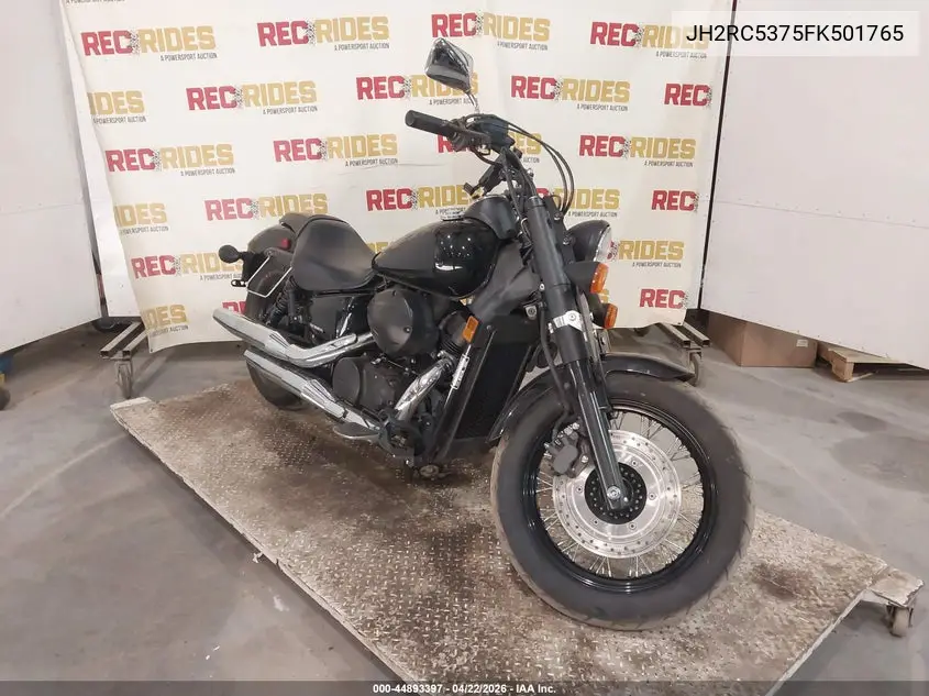 2015 Honda Vt750 C2B VIN: JH2RC5375FK501765 Lot: 44893397