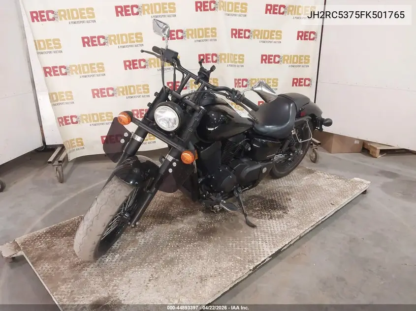 2015 Honda Vt750 C2B VIN: JH2RC5375FK501765 Lot: 44893397