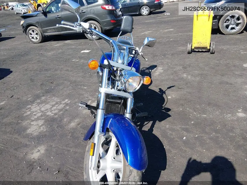 2015 Honda Vt1300 Cr VIN: JH2SC6609FK500074 Lot: 45034350