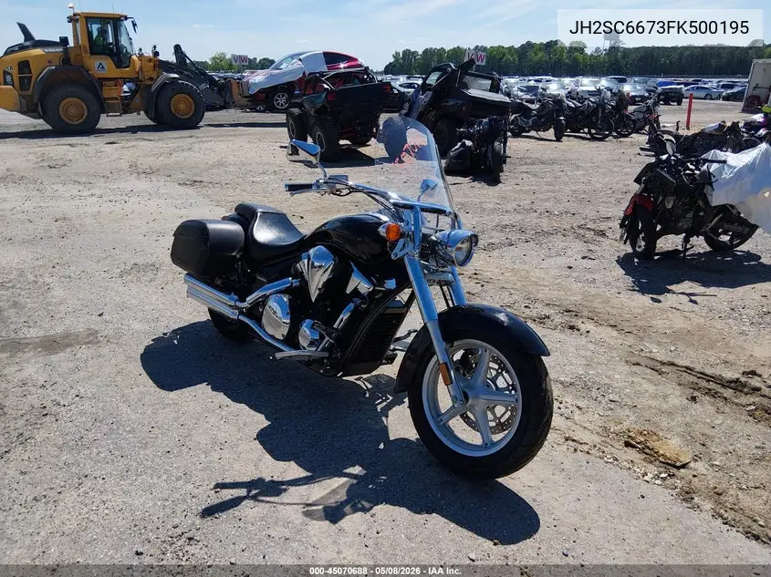 2015 Honda Vt1300 Ct VIN: JH2SC6673FK500195 Lot: 45070688